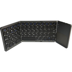 Mobilis B033 Black Ασύρματο Πληκτρολόγιο με TouchPad
