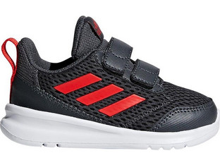 Adidas AltaRun I Παιδικά Αθλητικά Παπούτσια Ανθρακί BD8001