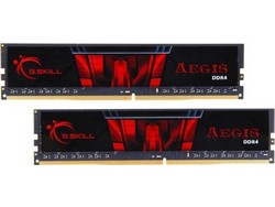 G.Skill Aegis 32GB (2X16GB) DDR4 RAM 2666MHz C19 Black