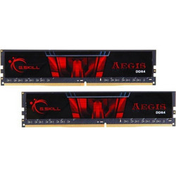 G.Skill Aegis 32GB (2X16GB) DDR4 RAM 2666MHz C19 Black