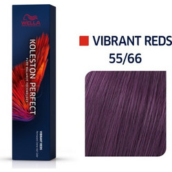 Wella Koleston Perfect Me+ Vibrant Reds 55/66 Έντονο Καστανό Ανοιχτό Έντονο Βιολέ Μόνιμη Βαφή Μαλλιών 60ml