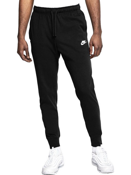 Nike Sportswear Club JSY Ανδρικό Παντελόνι Φόρμας με Λάστιχο Μαύρο BV2762-010