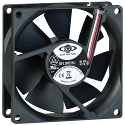 Inter-Tech Fan 80mm Case Fan 80mm με Σύνδεση 3-Pin