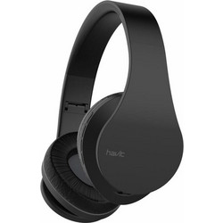 Havit i66 Ενσύρματα & Ασύρματα Bluetooth Ακουστικά On Ear Μαύρα
