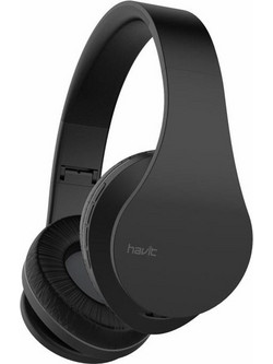 Havit i66 Ενσύρματα & Ασύρματα Bluetooth Ακουστικά On Ear Μαύρα