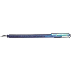 Pentel Dual Metallic Στυλό Gel 1mm Μπλε