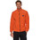Bodymove Ανδρική Ζακέτα Fleece με Φερμουάρ Πορτοκαλί 575-1