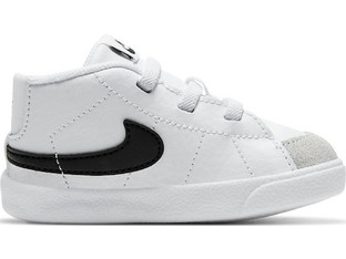 Nike Blazer Mid Παιδικά Sneakers Μποτάκια Λευκά DA5536-100