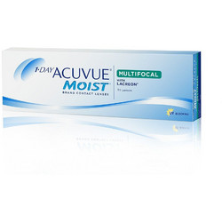 Acuvue Moist Ημερήσιοι Φακοί Επαφής με Φίλτρο UV 30τμχ