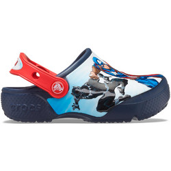 Crocs Funlab Avengers Patch Παιδικά Παπούτσια Θαλάσσης για Αγόρι Ανατομικά Navy Μπλε 207069-410