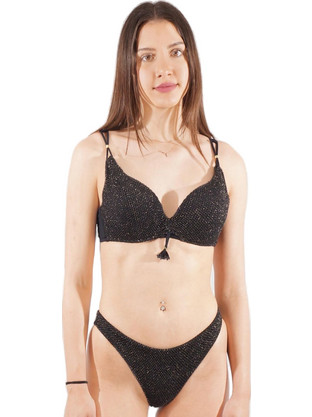 Luna Bikini Set με Ενίσχυση Μαύρο 93818-23182