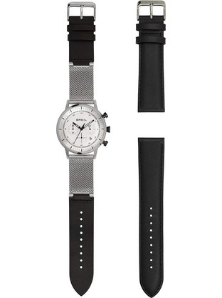 Breil Ανδρικό Ρολόι με Μαύρο Δερμάτινο Λουράκι TW1813