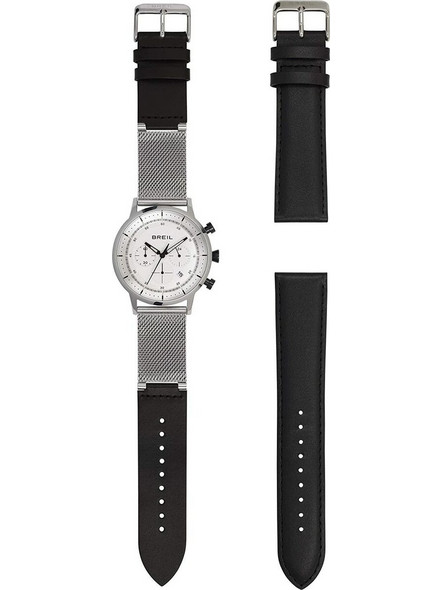 Breil Ανδρικό Ρολόι με Μαύρο Δερμάτινο Λουράκι TW1813