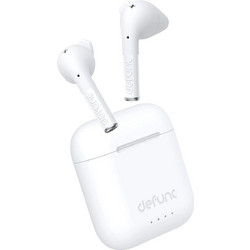 Defunc True Talk Ακουστικά Bluetooth In Ear Ανθεκτικά στο Νερό White