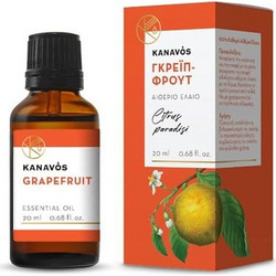 Kanavos Αιθέριο Έλαιο Γρέϊπφρουτ 20ml