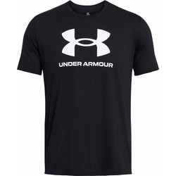 Under Armour Sportstyle Logo Update Ανδρικό Αθλητικό T-Shirt Μαύρο Rusted 1382911-001