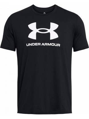 Under Armour Sportstyle Logo Update Ανδρικό Αθλητικό T-Shirt Μαύρο Rusted 1382911-001