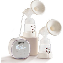 Vevor Double Διπλό Ηλεκτρικό Θήλαστρο Μπαταρίας 180ml