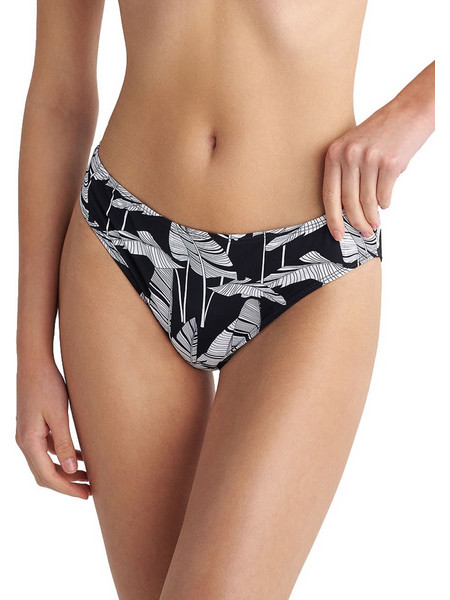 BLU4U Ψηλόμεσο Bikini Slip Μαύρο 24365011-02