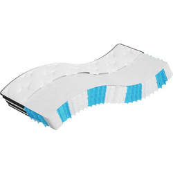 vidaXL Pocket Springs Μονό 90x200cm 372914