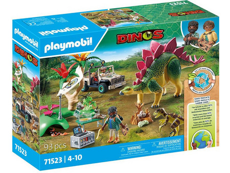Playmobil Dinos Ερευνητικό Κέντρο με Δεινόσαυρους για 4-10 Ετών 71523
