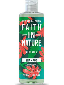 Faith In Nature Αλόη Βέρα Φυτικό Σαμπουάν για Επανόρθωση για Ξηρά Μαλλιά 400ml