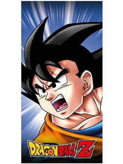 Dragon Ball Παιδική Πετσέτα Θαλάσσης Microfiber Μπλέ S0739988