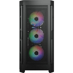 Cougar Airface Pro Black Gaming Midi Tower Κουτί Υπολογιστή RGB με Πλαϊνό Παράθυρο