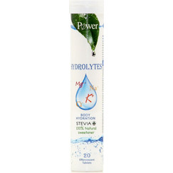 Power Health Hydrolytes Stevia 20 Αναβράζοντα Δισκία