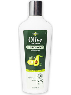 Herbolive Avocado Φυτικό Conditioner για Επανόρθωση 200ml