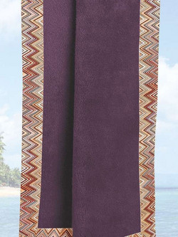 Das Home Πετσέτα Θαλάσσης Καφέ 75x145cm 454