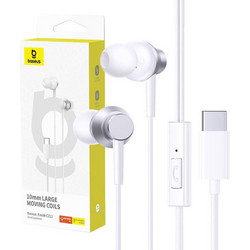 Baseus Encok CZ11 Handsfree In-Ear USB-C White