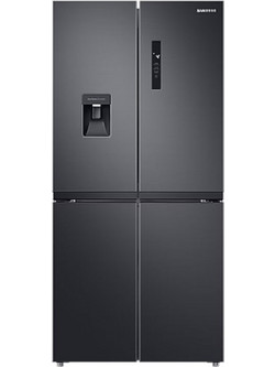 Samsung RF48A401EB4 Ψυγείο Ντουλάπα 488lt No Frost Υ187.5xΠ89xΒ77.5cm Μαύρο