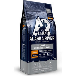 Alaska River Grain Free Adult Light Chicken & Turkey 12kg