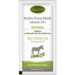 Kalliston Bio Olive Oil Donkey Milk Hydra Κρεμώδης Μάσκα Προσώπου για Ενυδάτωση με Υαλουρονικό 8ml