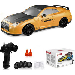 Drift Τηλεκατευθυνόμενο Αυτοκίνητο 4WD 1:24 Κίτρινο