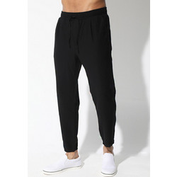 Tresor Ανδρικό Παντελόνι Joggers Κανονική Εφαρμογή Μαύρο 4153