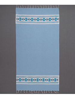 Pestemal 707 Πετσέτα Θαλάσσης Γαλάζια 90x180cm