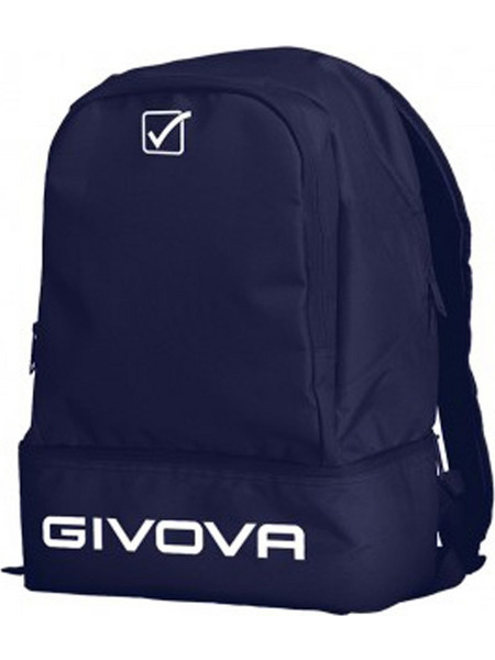 Givova Europa Τσάντα Πλάτης Γυμναστηρίου Navy Μπλε B081-0004