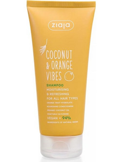 Ziaja Coconut & Orange Vibes Φυτικό Σαμπουάν για Επανόρθωση 200ml