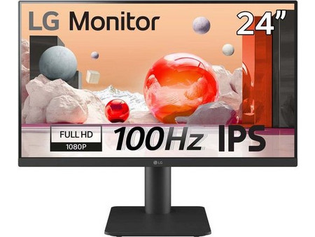 LG 24MS550-B IPS Monitor 23.8" 1920x1080 FHD 100Hz 5ms