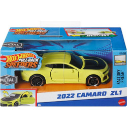 Mattel Hot Wheels Pull-Back Speeders 2022 Camaro ZL1