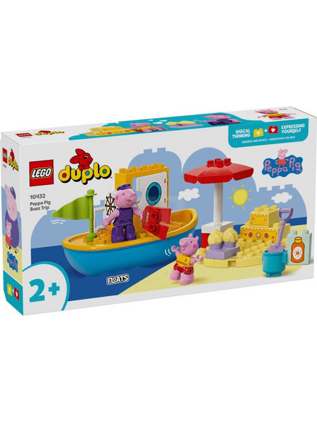 Lego Duplo Peppa Pig Boat Trip για 2+ Ετών 10432