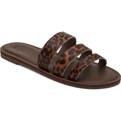 Roxy Wild Rose II Δερμάτινα Γυναικεία Σανδάλια Rusted ARJL200791-DKL