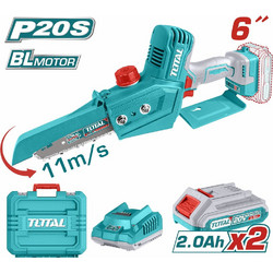 Total TGSLI20686 Κλαδευτικό Αλυσοπρίονο Μπαταρίας 20V 4.15kg με Λάμα 15cm