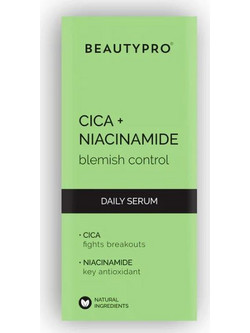 BeautyPro Cica + 2% Niacinamide Blemish Control Daily Serum 30ml