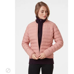 Helly Hansen Γυναικείο Μπουφάν Χειμωνιάτικο Puffer Κοντό Ροζ 53507-096
