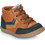 GBB Παιδικά Sneakers Μποτάκια Καφέ AG157-14