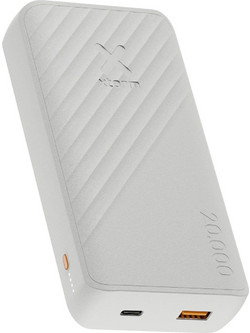 Xtorm Go2 Power Bank 20000mAh 15W με Θύρα USB-A & Θύρα USB-C White