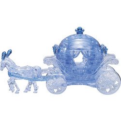 Puzzle 3D Crystal Puzzle Carriage Blue 3D 67 Κομμάτια